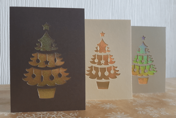 3D Christmas Tree SVG for Festive Branding and Packaging