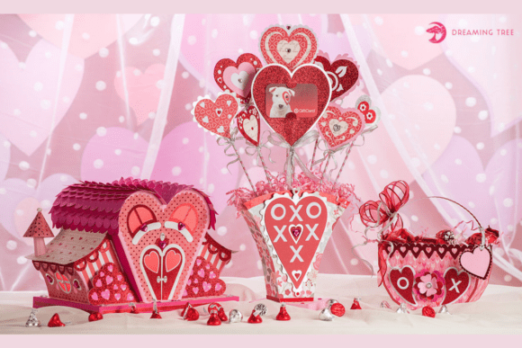 3D SVG Romance: Hugs N Kisses Bundle for Valentine’s Day & Beyond