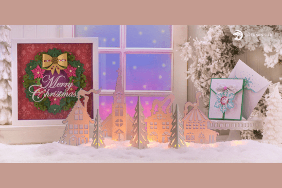 Christmas Magic SVG Bundle: Festive 3D Designs for Real Business Branding