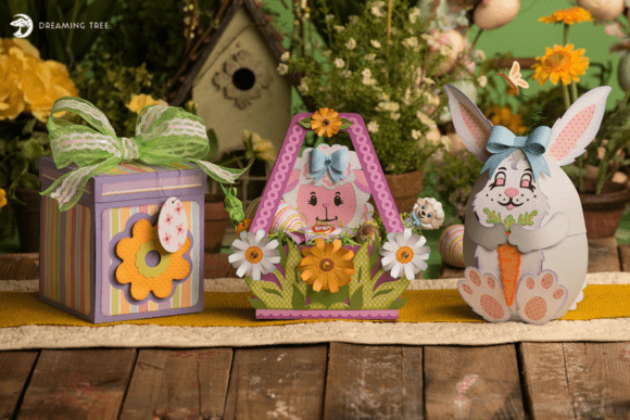 Easter Frolics 3D SVG Bundle: Festive Design for Seasonal Branding