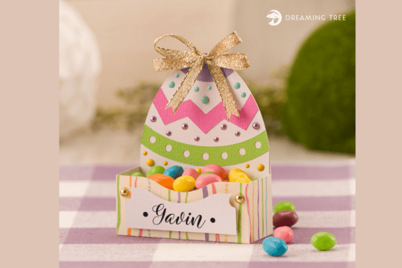 Easter Place Set 3D SVG for Festive Branding