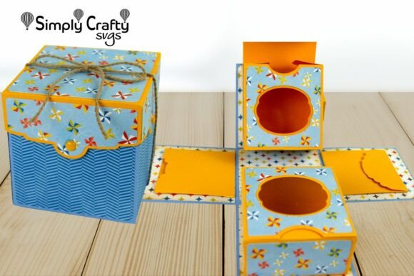 Explosion Box with 2 Boxes SVG – A 3D Gift Box Design for Crafters & Etsy Sellers