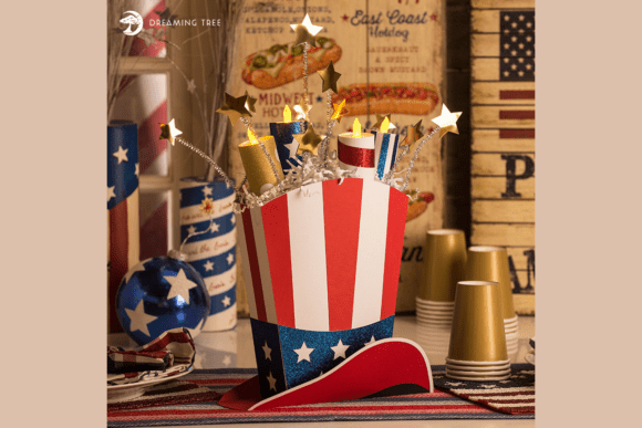 Firecracker Tea Light Topper 3D SVG for Birthday Celebrations