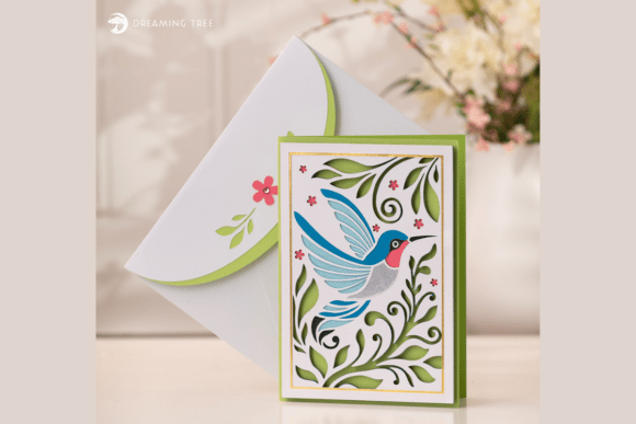 Hummingbird Flourish Card SVG: A Designer’s Real-World Review