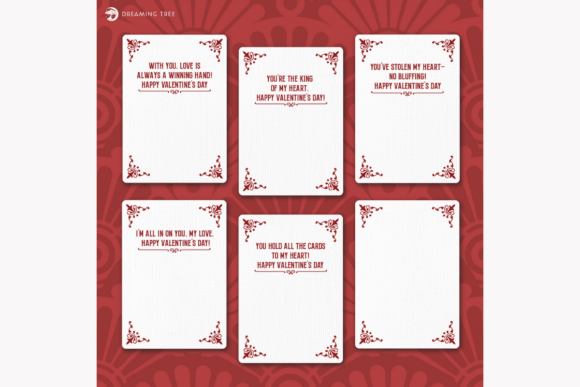 King of Hearts Card Inserts – 3D SVG for Valentine's Day