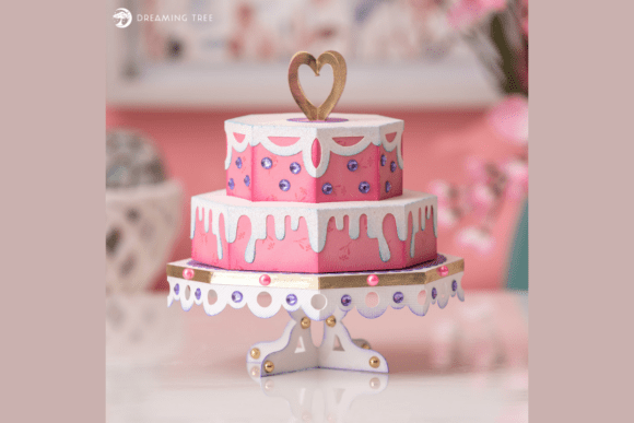 Pretty in Pink Treat Box 3D SVG for Crafters & Handmade Sellers