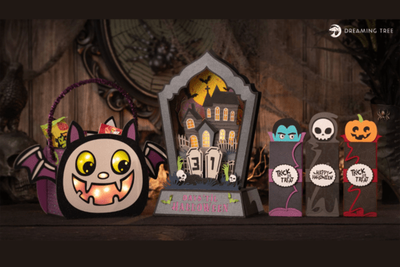 Spooky Celebrations 3D SVG Bundle for Halloween Branding